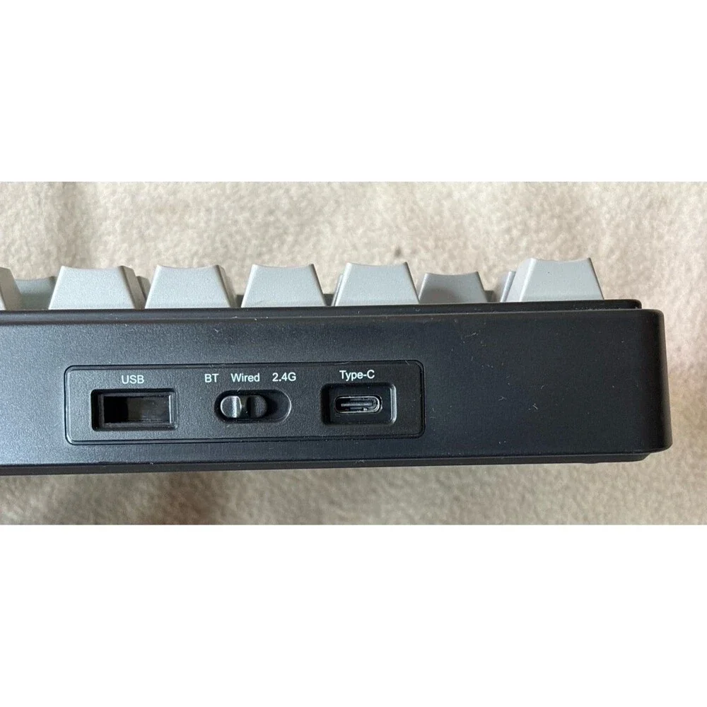 Aula F75 Mechanical Illuminated Compact Keyboard English Qwerty Black/Gray